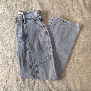 abercrombie & fitch low rise baggy jean